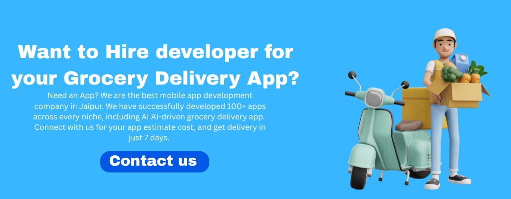Grocery delivery app development
