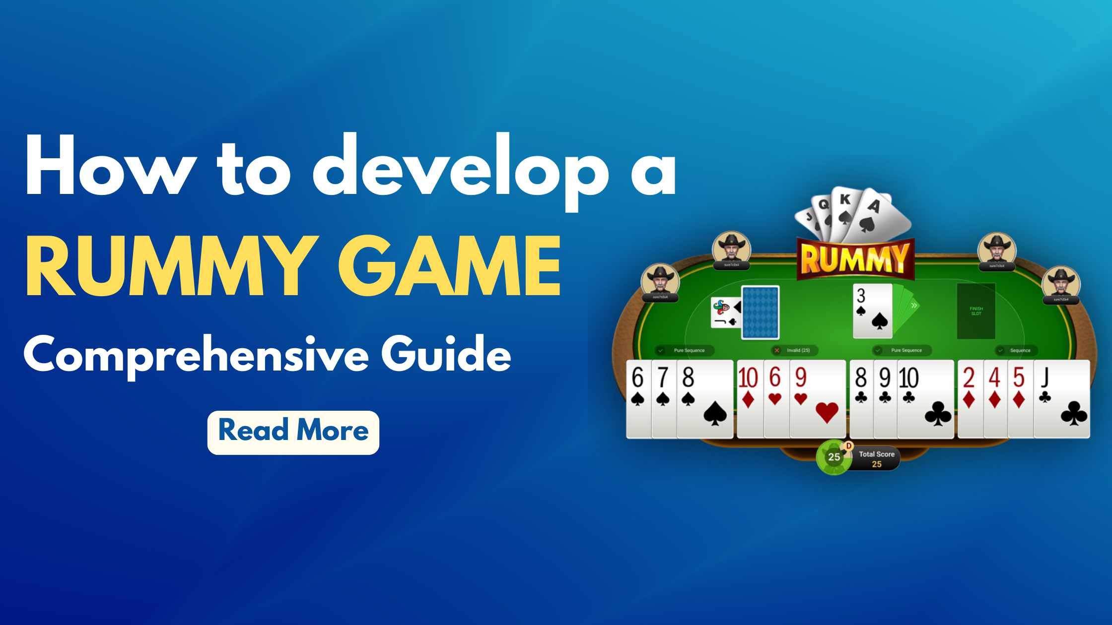 Rummy game card game